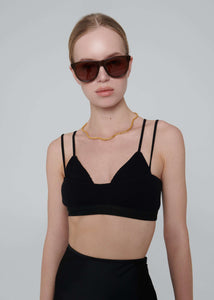 DOUBLE LAYRERED RIBBED BRALETTE