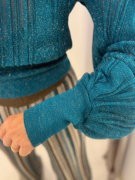 DELIGHT LUREX BLOUSE