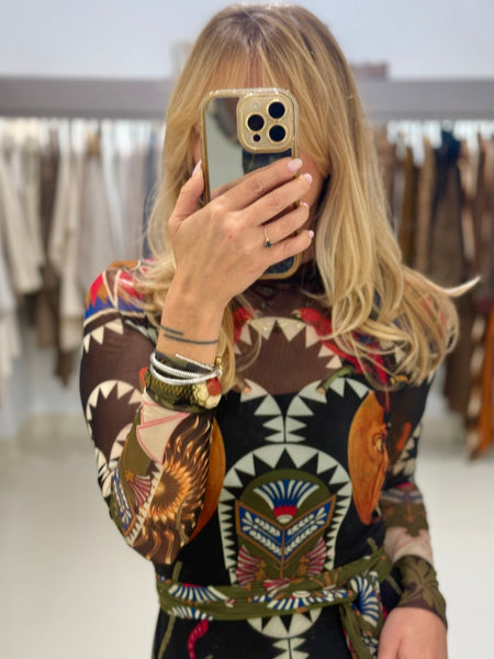 NOCTURNAL LONG DRESS