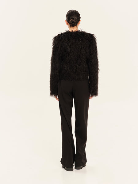 ZERO WASTE FUR JACKET