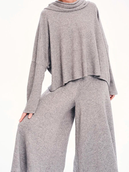 SMOOTH AND COSY TROUSERS | GREY