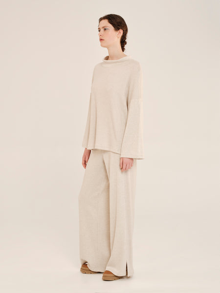 SOFTWEAR BLOUSE | VANILLA