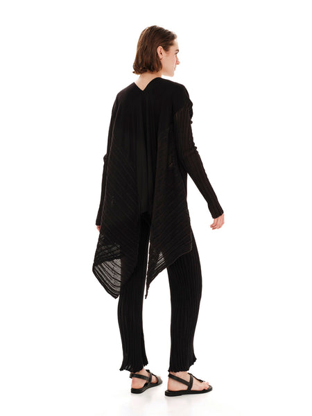 ARCHETYPES KNIT CARDIGAN | BLACK