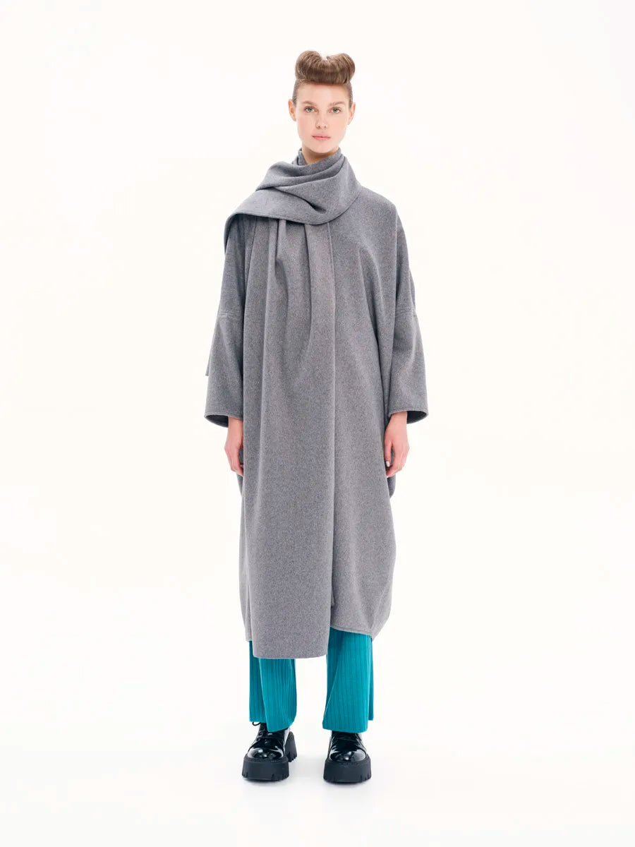 COCOONING COAT | GREY