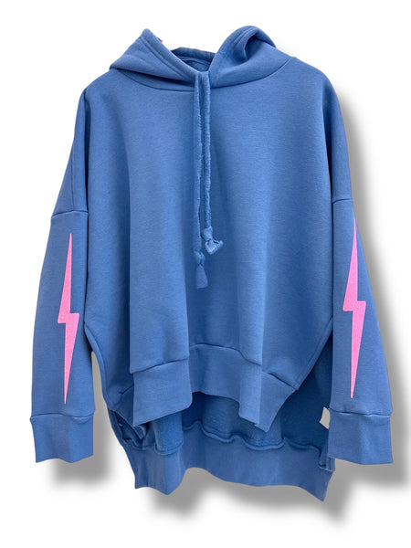 BLUE HOODIE | THUNDER