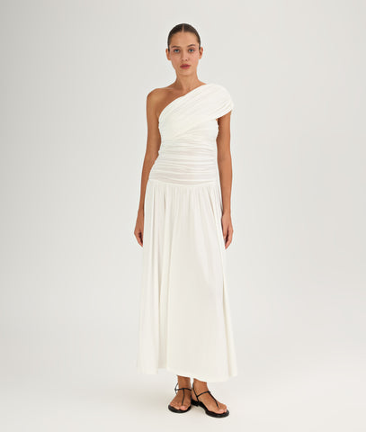DELPHINE DRESS | IVORY