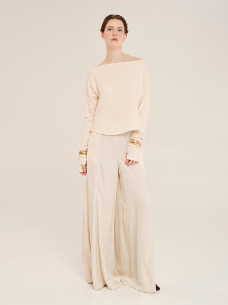 INNERMOST BOXY TOP | VANILLA