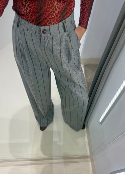 LESIA PANTS | MULTI GREY
