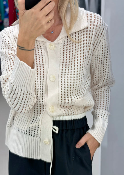 NINA CARDIGAN | CREAM