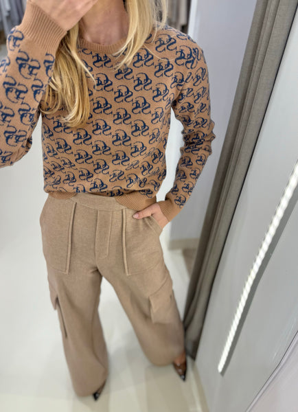 NANCY KNIT TOP | BEIGE