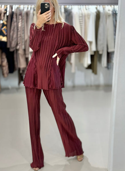 IRIS TROUSERS | WINE