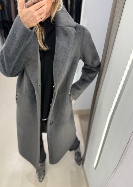 JULA REVERSIBLE COAT | GRAPHITE