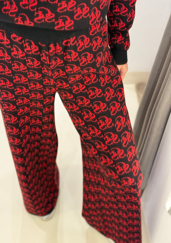 NANCY KNIT PANTS | BLACK