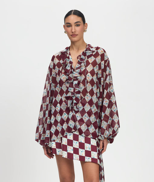 SOPHIA SHIRT | CORAL