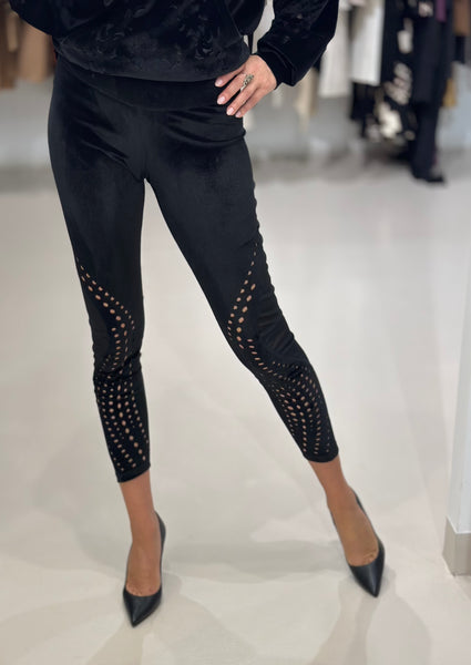 PHYLLIS VELVET LEGGINGS