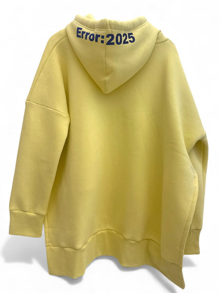 YELLOW ERROR HOODIE