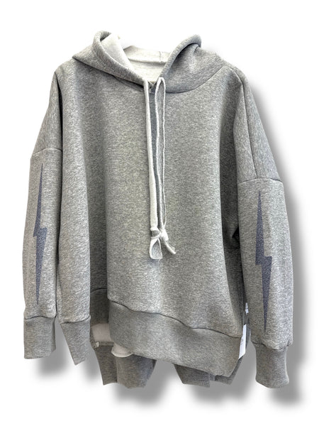 GREY HOODIE | GREY THUNDER