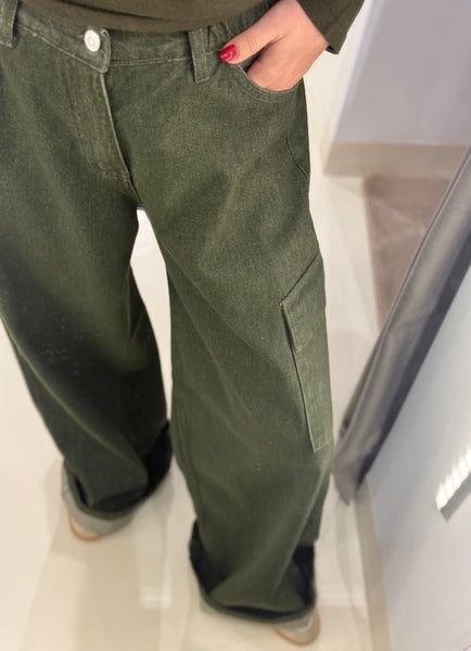 COURTNEY JEANS | KHAKI