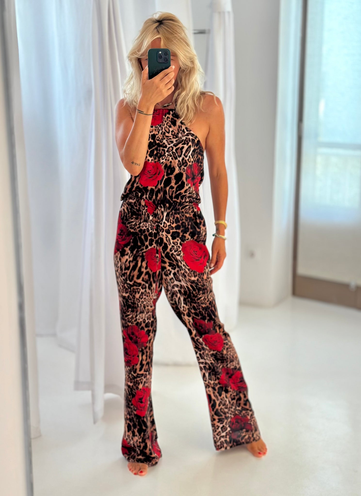 ZINA PRINTED PANTS | ANIMAL