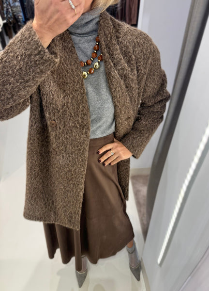 MILOU JACKET | BROWN