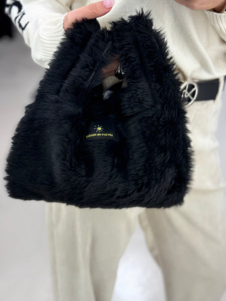 THE FURS BLACK | PIXIE BAG