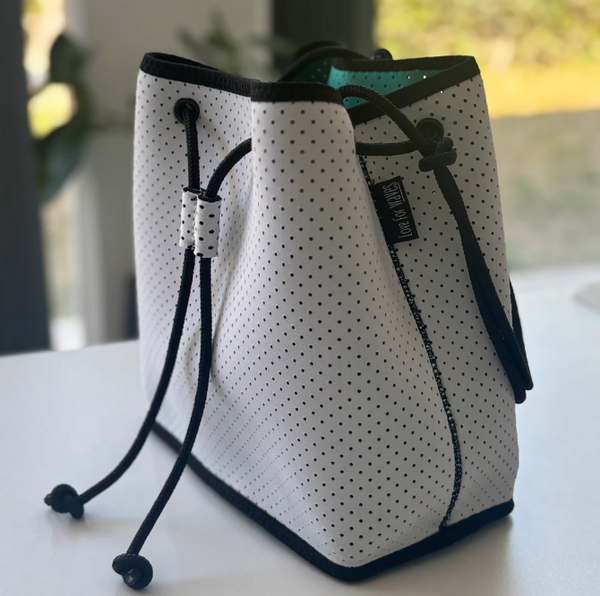 DUO BUCKET | WHITE & JELLY MINT