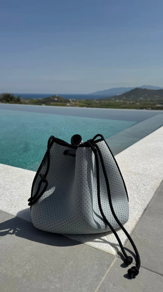 DUO BUCKET | MIAMI PINK & SILVER PEARL