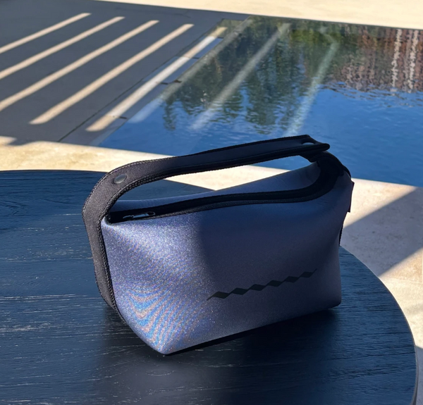 CRAB WAVE HANDLE BAG | DARK PURPLE