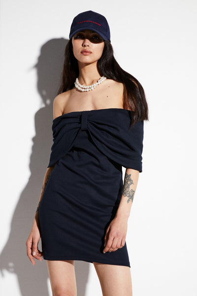 CRUSH DRESS | NAVY BLUE