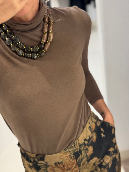 HOGAN TOP | BROWN