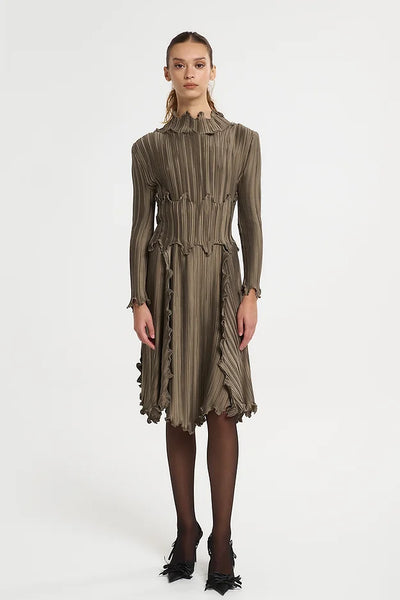 ORGANIC DRESS | TAUPE