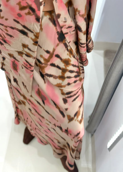 BIANCA SKIRT | MULTI BROWN