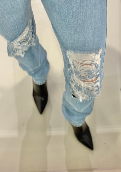 KELLY RIPPED JEANS