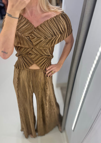 THALASSA CULOTTE | METALLIC BRONZE