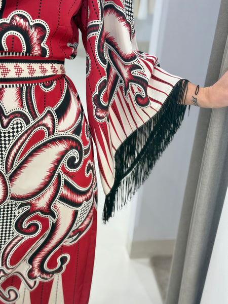 ALCHEMY LONG DRESS | FRINGES