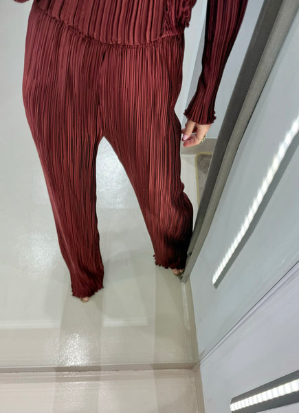 IRIS TROUSERS | WINE