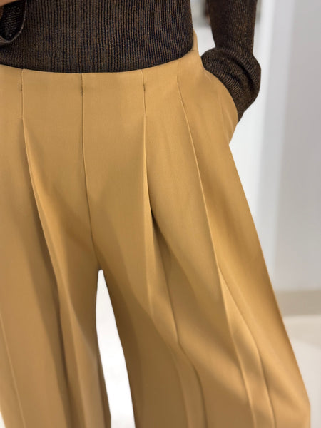 NAVINA TROUSERS | BROWN