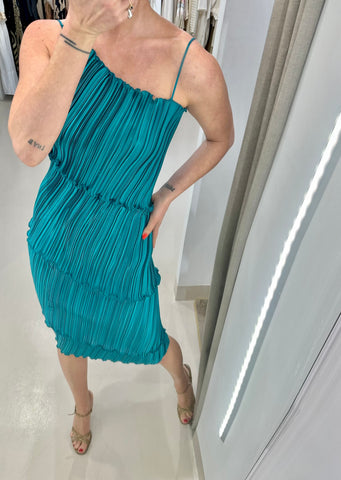 Highest Love Turquoise Bandage Dress – LORETA