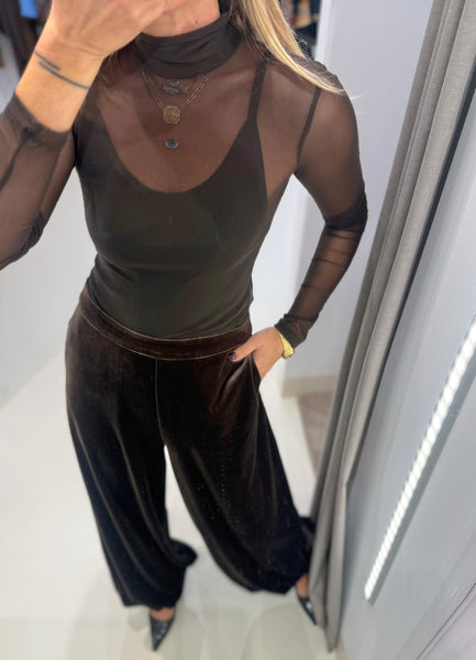 KEZIAH TROUSERS | BROWN