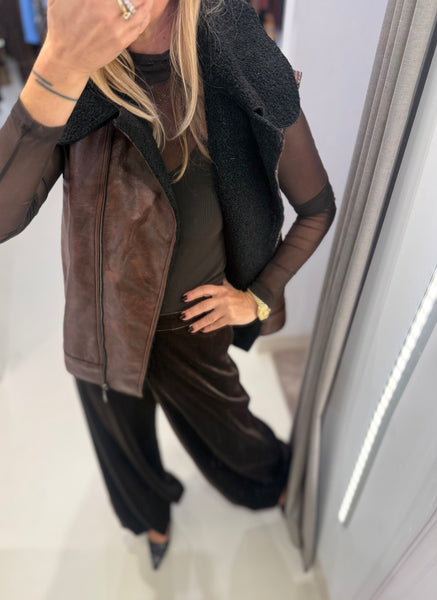 KEZIAH TROUSERS | BROWN
