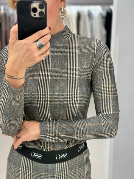 GILDA TOP | PLAID