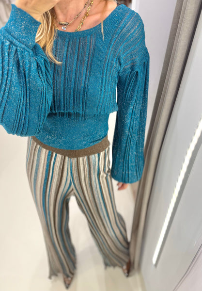 DELIGHT LUREX BLOUSE