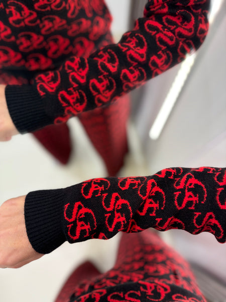 NANCY KNIT TOP | BLACK