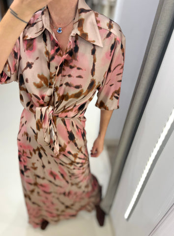 ERIS SHIRT | MULTI BROWN