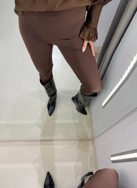 DOLLY LEGGINGS | BROWN