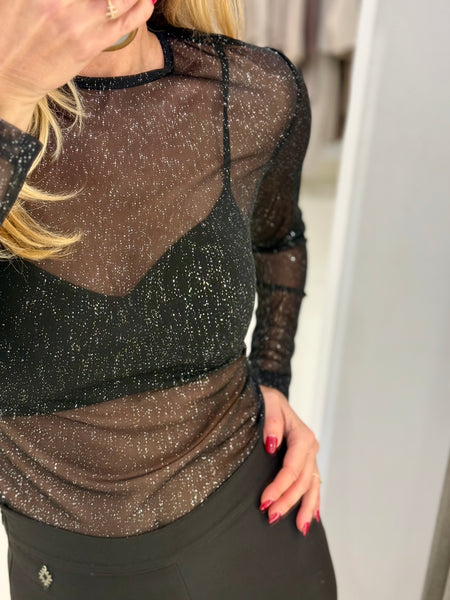 GLITTERING BODYSUIT