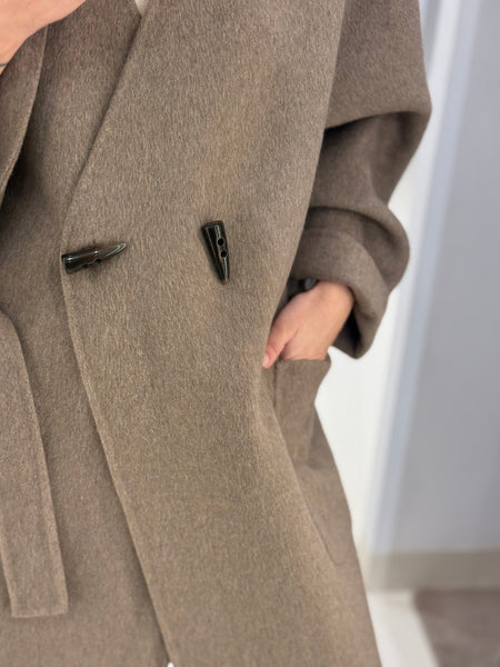 MILDRED COAT | TAUPE