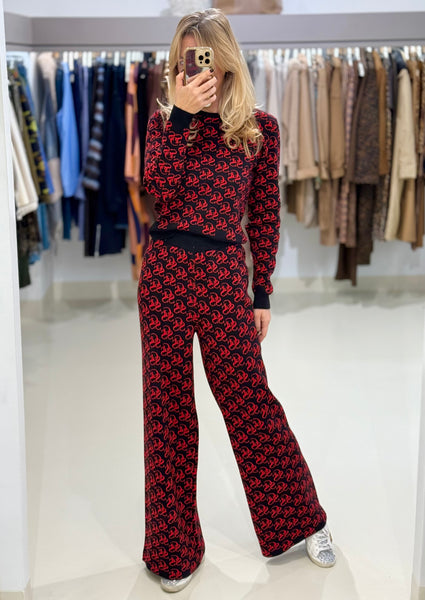 NANCY KNIT TOP | BLACK