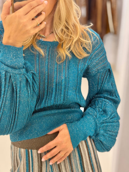 DELIGHT LUREX BLOUSE