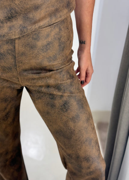 EFFIE LEATHER PANTS